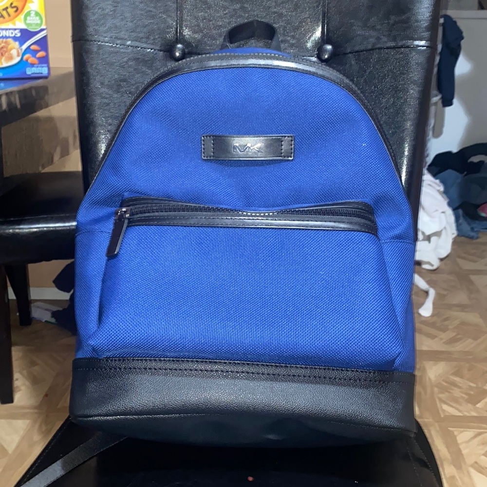 Blue/Navy Michael Kora Mens Backpack